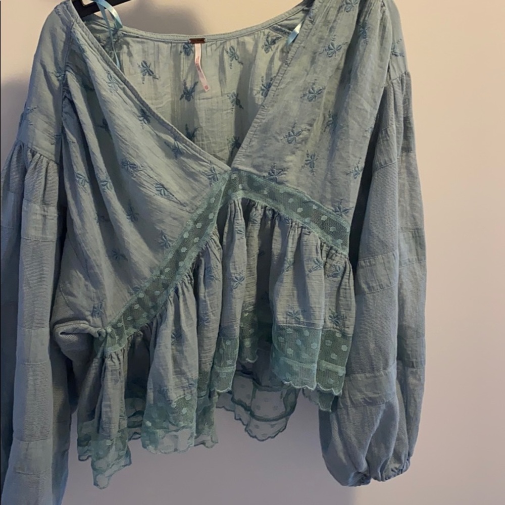 Blue blouse